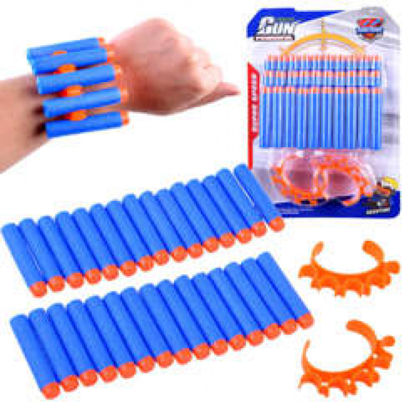 PIANKOWE NABOJE strzałki uchwyt zapas 30szt ZA4000 uniwersalny