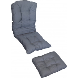 LEX Poduszki na fotel rattanowy CONSUL RATTAN Dark Grey