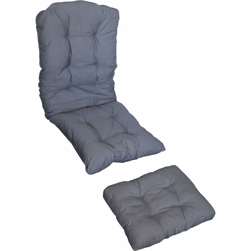 LEX Poduszki na fotel rattanowy CONSUL RATTAN Dark Grey