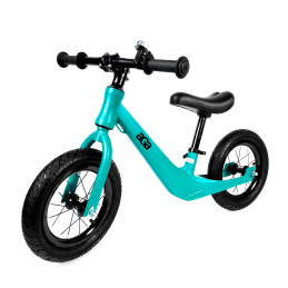 Aga Dziecięcy rowerek biegowy z dzwonkiem DS2902 Zielony