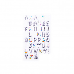 Aga4Kids Litery samoprzylepne DS8101SP