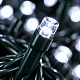 Aga świąteczny łańcuch 300 LED z efektem migotania Zimna biel