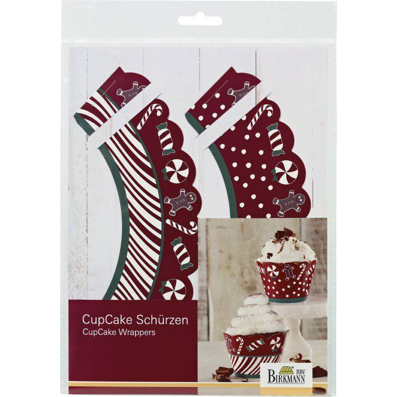 Świąteczne papilotki do muffinek CANDY CHRISTMAS - Birkmann - Birkmann