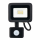 Reflektor LED RODIX PREMIUM z czujnikiem PIR - 10W - IP65 - 850Lm - biały zimny - 6000K - gwarancja 36 miesięcy