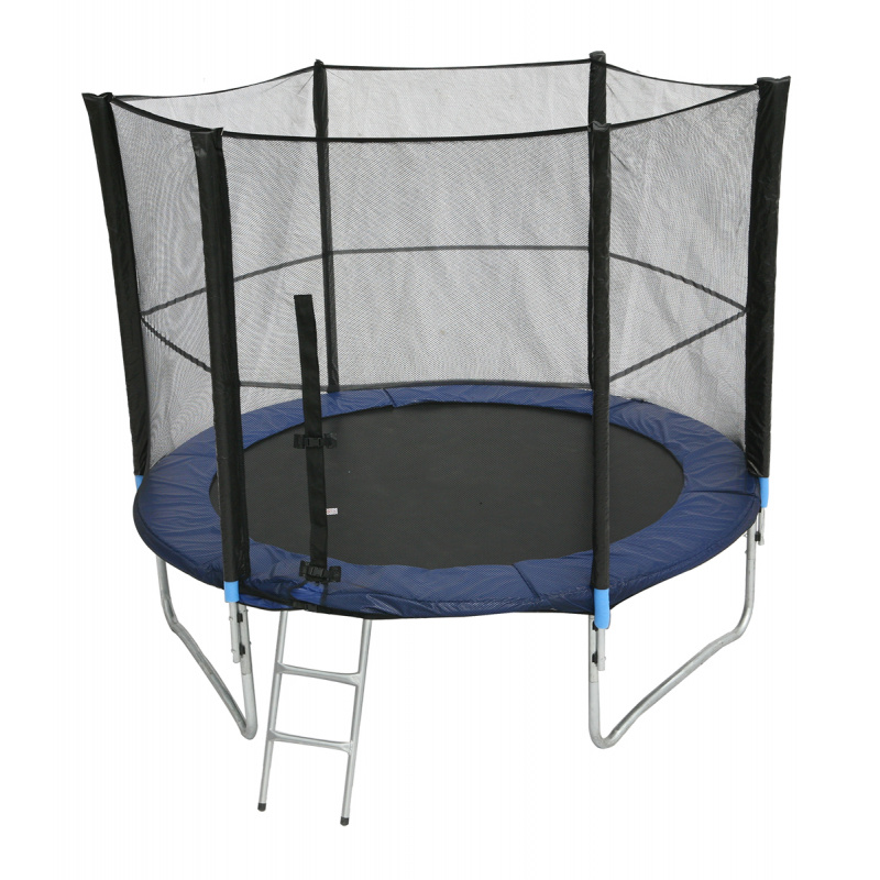 Linder Exclusiv Trampolina XXL 250 cm + siatka ochronna + drabinka + pokrowiec