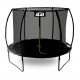 Aga SPORT EXCLUSIVE Trampolina 180 cm Czarna + siatka zabezpieczająca
