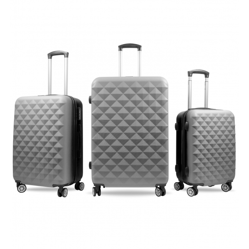 Aga Travel ZESTAW WALIZEK 3w1 KOMPLET WALIZKA PODRÓŻNA BAGAŻ MR4655 