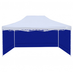 Aga Ścianki boczne do stoiska handlowego 3x4,5m Niebieska