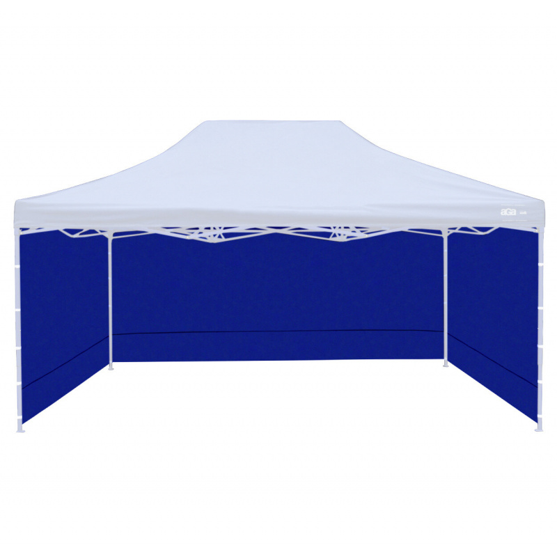 Aga Ścianki boczne do stoiska handlowego 3x4,5m Niebieska