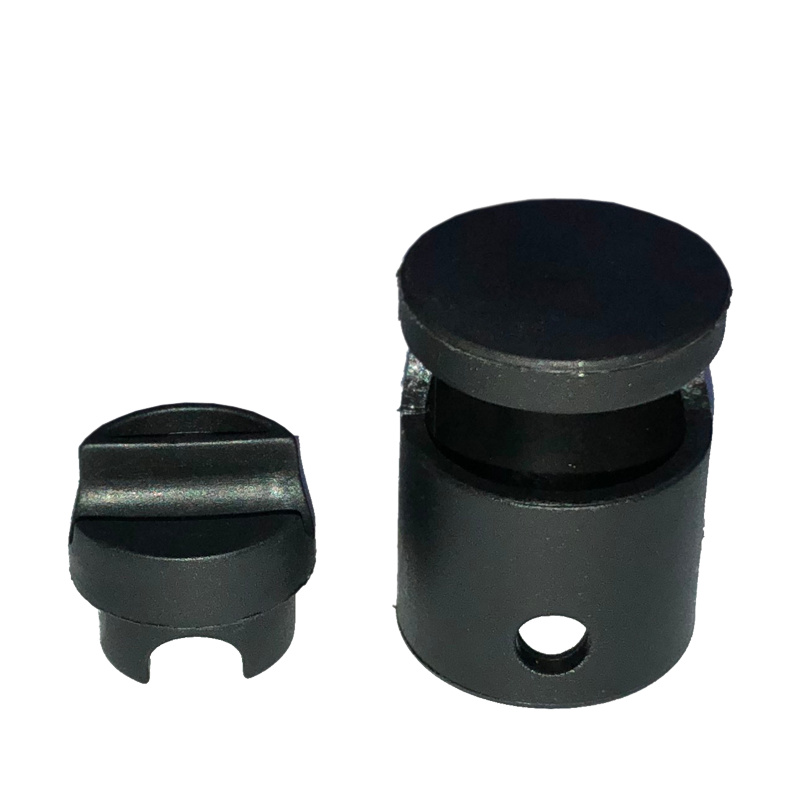 Uchwyt Aga do siatki wewnętrznej z ringiem Czarny