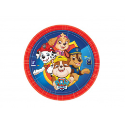 Psi Patrol Talerze papierowe Paw Patrol 20 cm 8 szt