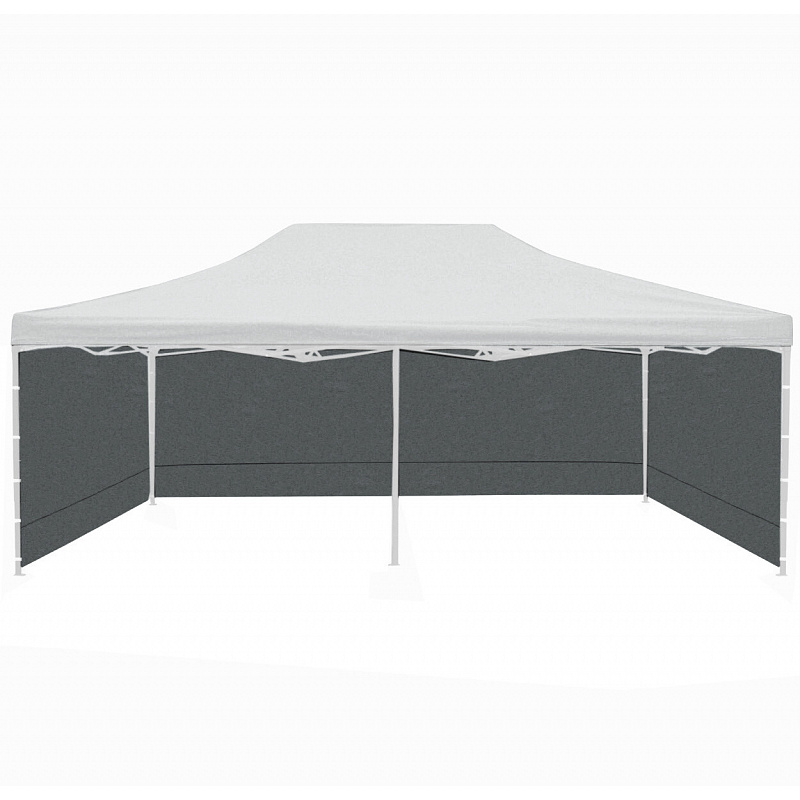 Aga Ścianka boczna do stoiska handlowego 3x6m Szara