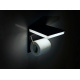 Uchwyt LED na papier toaletowy z USB 5W - biały zimny