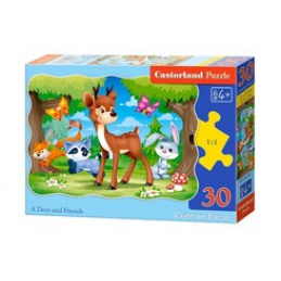 Puzzle 30 el. Deer and Friends uniwersalny
