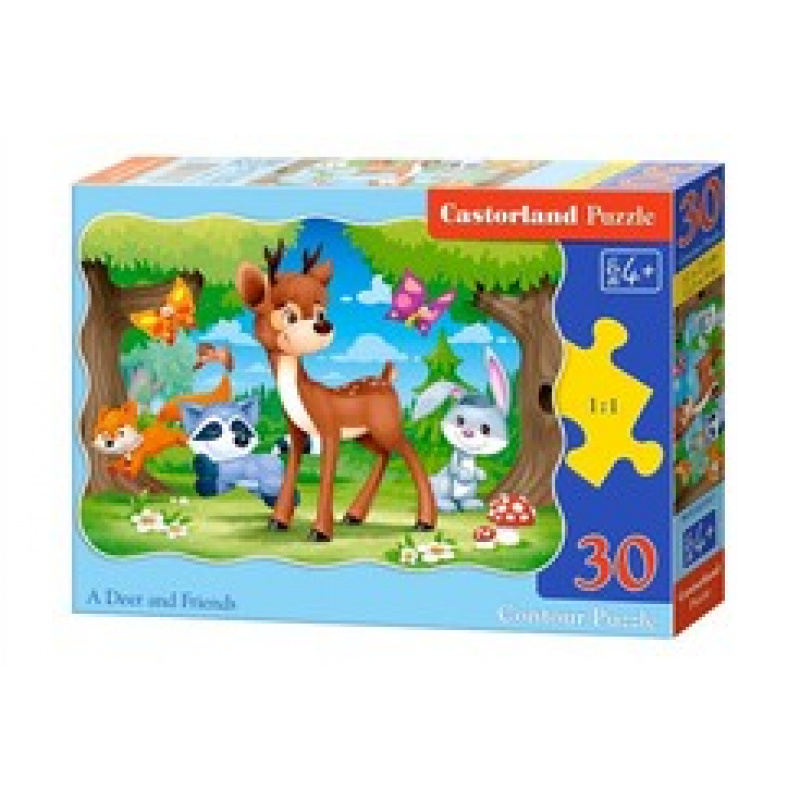 Puzzle 30 el. Deer and Friends uniwersalny