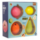 Zestaw Łamigłówek Owoce