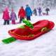Aga Bobslej Sanki DS491 Czerwone