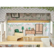 LULILO Domek dla lalek drewniany FLORO boho LED