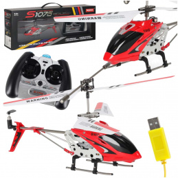 Helikopter RC SYMA S107G czerwony