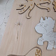 Aga4Kids Edukacyjna dwustronna tablica ZOO Naturalna MT17