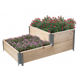 Aga Warzywniak rabata podwyższona 120x80x40 cm drewniana
