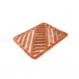 Linder Exclusiv Wycieraczka kokosowa z metalową ramą 60x40 cm