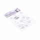 Aga4Kids Samoprzylepne cyrkonie DS8113BL
