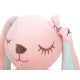 Maskotka pluszowa królik różowy 35cm