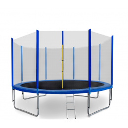 Trampolina Spartan 426 cm + siatka ochronna + drabinka