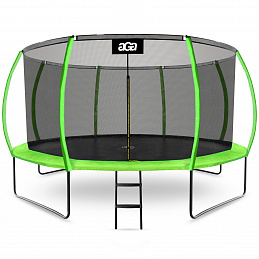 Aga SPORT EXCLUSIVE Trampolina ogrodowa 430cm+siatka zabezpieczająca+drabinka