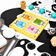 Aga4Kids TABLICA MANIPULACYJNA Montessori Drewniana PANDA