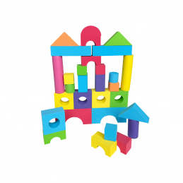 Aga4Kids Piankowe klocki 86 sztuk 6DZ016 - 2. JAKOŚĆ