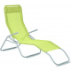 Aga Leżak ogrodowy z zagłówkiem SIESTA MC372173 Light Green