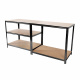 REGAŁ MAGAZYNOWY 2w1 METALOWY 180x90x40cm 5 PÓŁEK