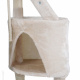 Aga Drapak dla kota 49x40x115 cm beżowy