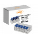 Zestaw 50 sztuk szybkozłączy elektrycznych 32A 5-szynowy 0,2-4mm