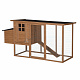 Aga KURNIK Z WYBIEGIEM DREWNIANY DLA 4-6 KUR 198x75x103 cm