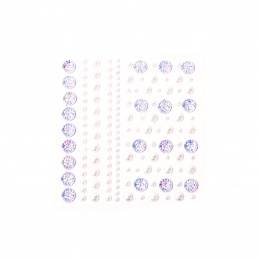 Aga4Kids Samoprzylepne cyrkonie DS8111-T