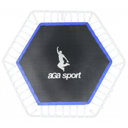 Aga Mata do trampoliny fitness Blue 130 cm 