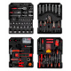 DUŻY ZESTAW NARZĘDZI KLUCZE ŚRUBOKRĘTY BITY 950 elementów WALIZKA