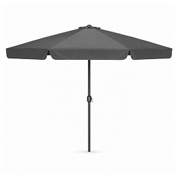 Linder Exclusiv Parasol 400 cm Dark Grey