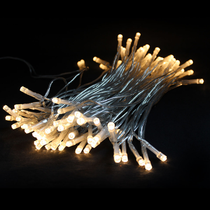 Linder Exclusiv Łańcuch Świąteczny 100 LED Ciepła Biel