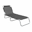 Leżak Linder Exclusiv na 3 nogach 186 x 55 cm ciemnoszary