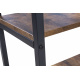 BIURKO LOFT NOWOCZESNE INDUSTRIALNE 120x60x75 cm MR2120