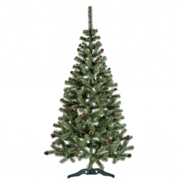 Aga Choinka sztuczna Jodła z naturalną szyszką 220 cm