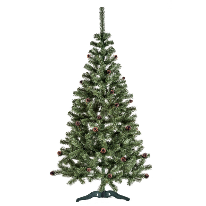 Aga Choinka sztuczna Jodła z naturalną szyszką 220 cm