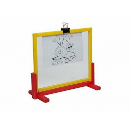 Aga4Kids Dziecięca tablica z bezpiecznym szkłem + dwustronna TBS2