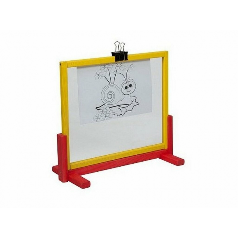 Aga4Kids Dziecięca tablica z bezpiecznym szkłem + dwustronna TBS2