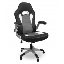 Fotel gamingowy Aga Racing Black - Grey