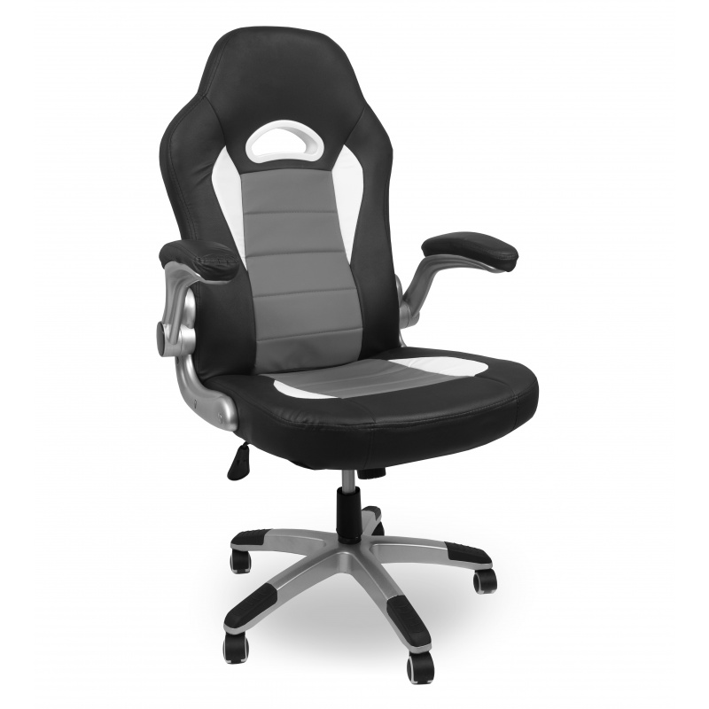 Fotel gamingowy Aga Racing Black - Grey